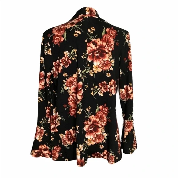 Bonded Floral Cardigan - Picture 3 of 8
